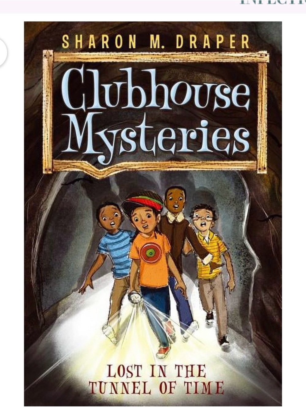 Clubhouse Mysteries: Lost in the Tunnel of Time - Brown Cover Notebook